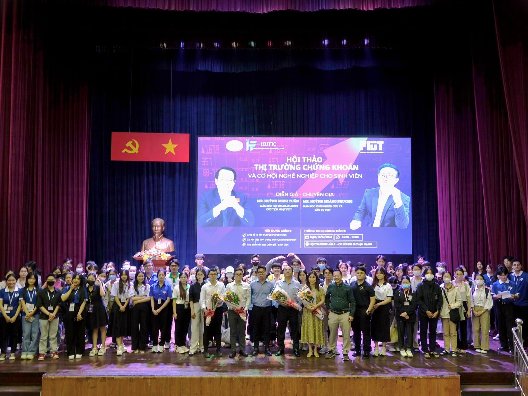 Hội thảo: thị trường chứng khoán & cơ hội nghệ nghiệp